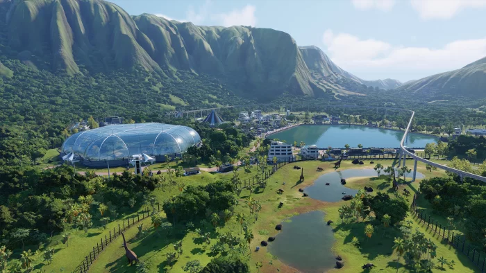 Скриншот Jurassic World Evolution 2 (2021) №2