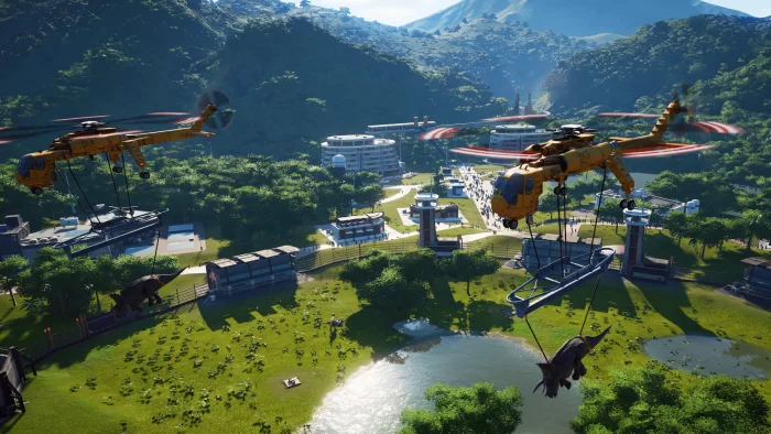 Скриншот Jurassic World Evolution (2018) №1