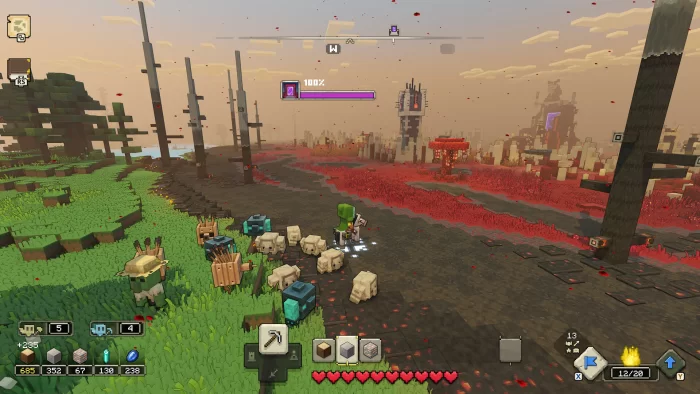 Скриншот Minecraft Legends №2