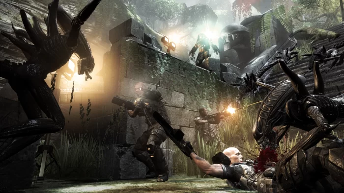 Скриншот Aliens vs Predator (2010) №2