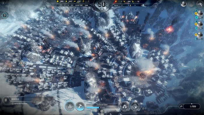 Скриншот Frostpunk (2018) №1