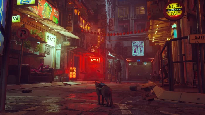 Скриншот Stray (2022) №1