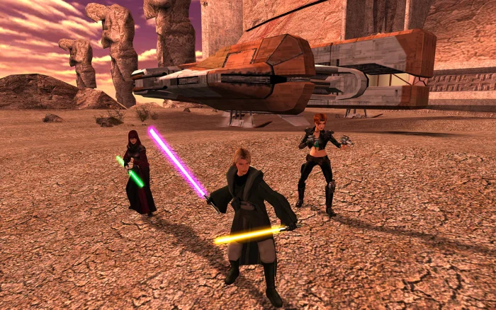 Скриншот Star Wars: Knights of the Old Republic 2 – The Sith Lords (2005) №1