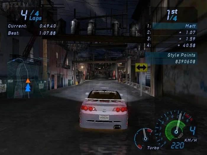 Скриншот Need for Speed: Underground №2