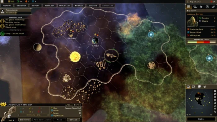 Скриншот Galactic Civilizations III №6