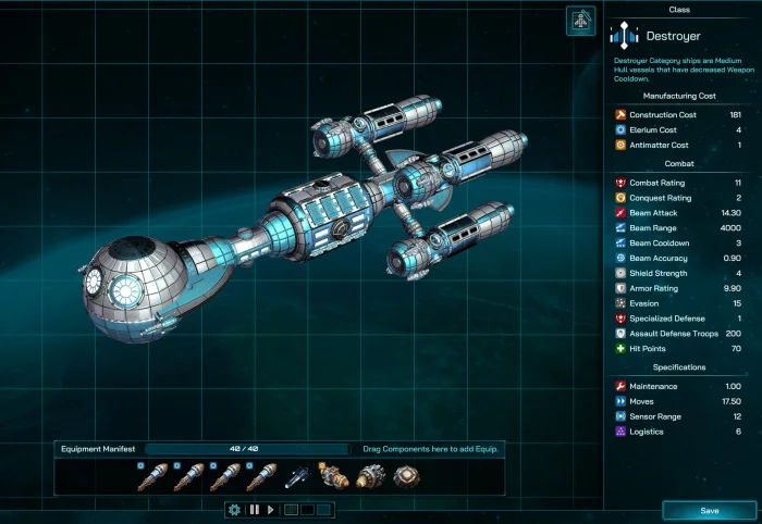 Скриншот Galactic Civilizations IV №5