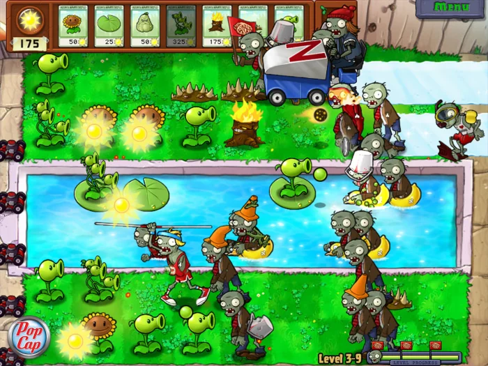 Скриншот Plants vs. Zombies №1