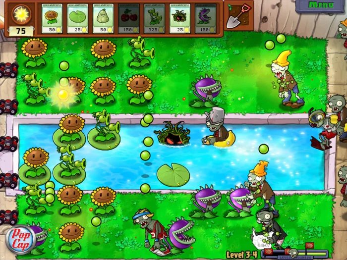 Скриншот Plants vs. Zombies №3