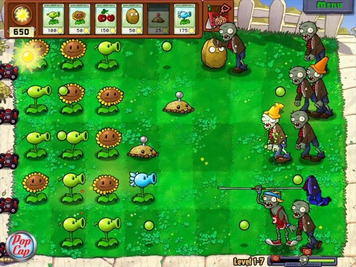 Скриншот Plants vs. Zombies №6
