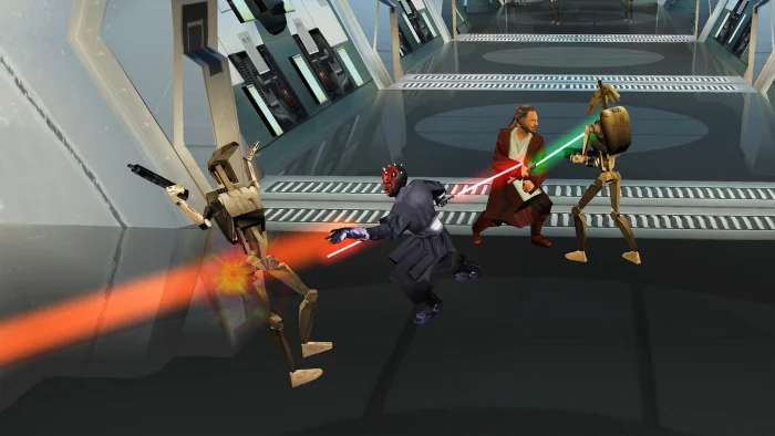 Скриншот Star Wars: Episode I. Jedi Power Battles №1
