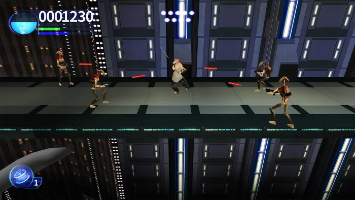 Скриншот Star Wars: Episode I. Jedi Power Battles №2