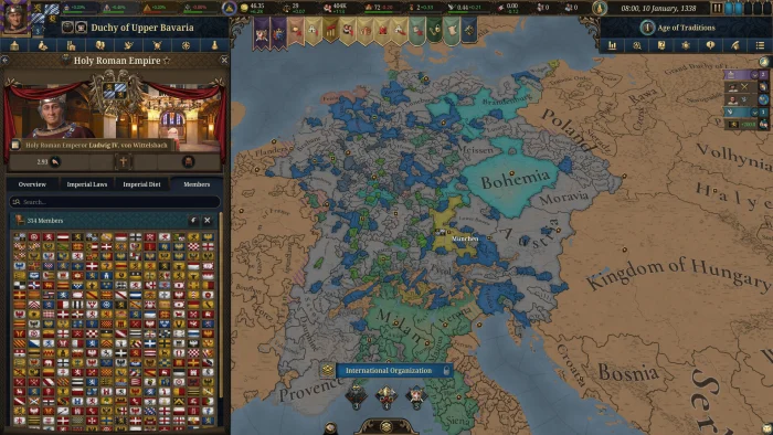 Скриншот Europa Universalis 5 №1
