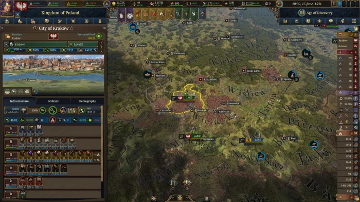 Скриншот Europa Universalis 5 №5