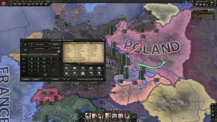 Скриншот Hearts of Iron 4 №2