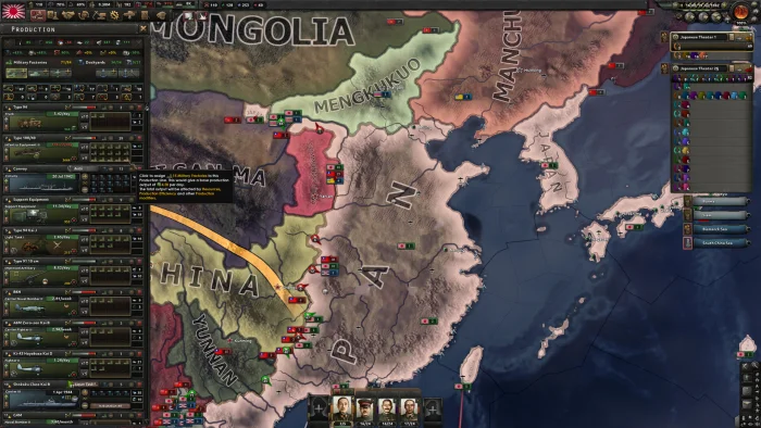 Скриншот Hearts of Iron 4 №4