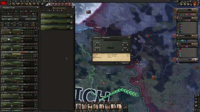 Скриншот Hearts of Iron 4 №6