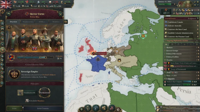 Скриншот Victoria 3 №2