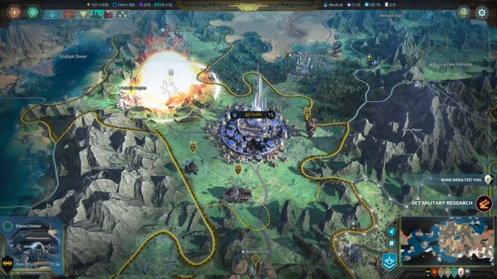 Скриншот Age of Wonders: Planetfall №4