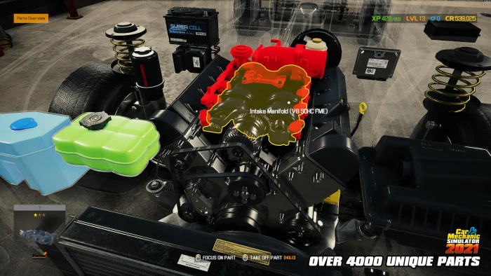 Скриншот Car Mechanic Simulator 2021 №4