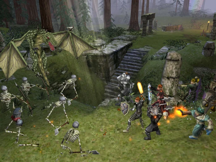 Скриншот Dungeon Siege №3