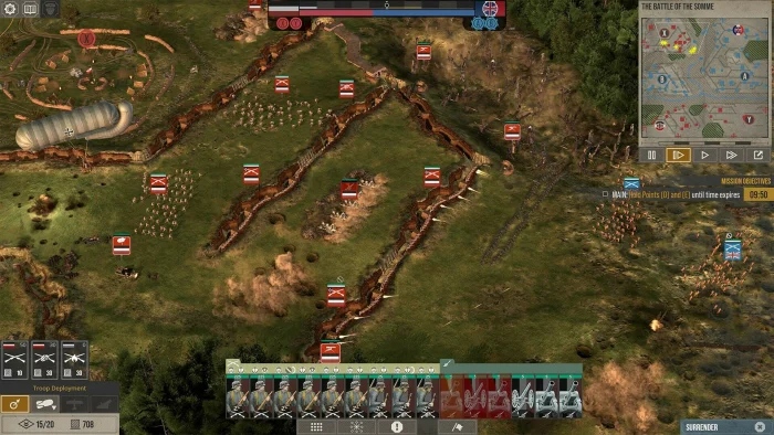 Скриншот The Great War: Western Front №4