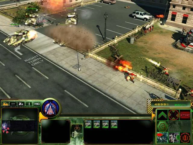 Скриншот Act of War: Direct Action №3