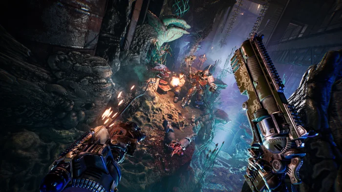 Скриншот Necromunda: Hired Gun №1