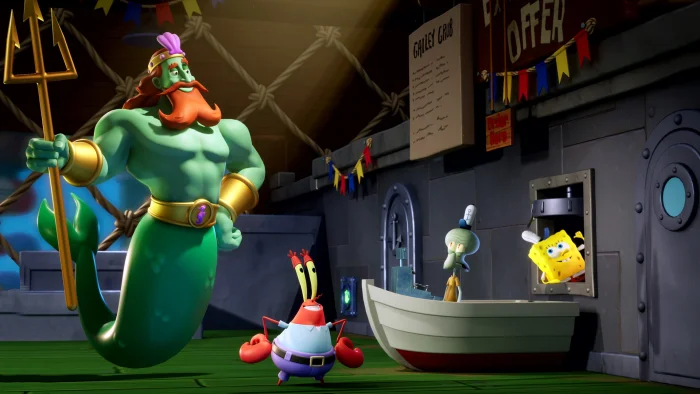Скриншот SpongeBob SquarePants: Titans of the Tide №2